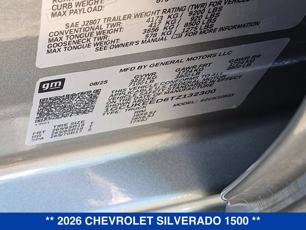 Used 2026 Chevrolet Silverado 1500 RST AWD/4WD image 33