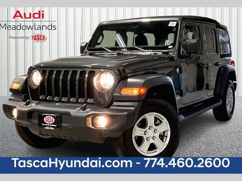 Used 2021 Jeep Wrangler Unlimited Sport image 1