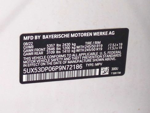 Used 2023 BMW X3 xDrive30i w/ Premium Package image 37