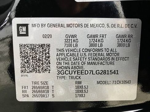 Certified 2020 Chevrolet Silverado 1500 RST AWD/4WD image 32