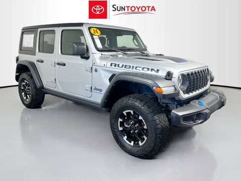 Used 2024 Jeep Wrangler Unlimited Rubicon 4xe AWD/4WD image 1