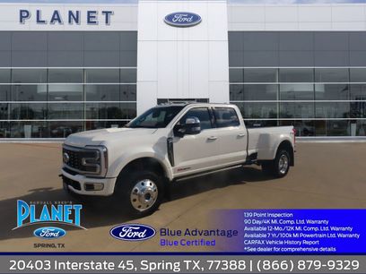 Certified 2025 Ford F450 Platinum w/ Platinum Plus Package