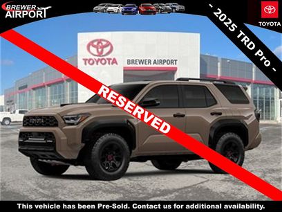 New 2025 Toyota 4Runner TRD Pro
