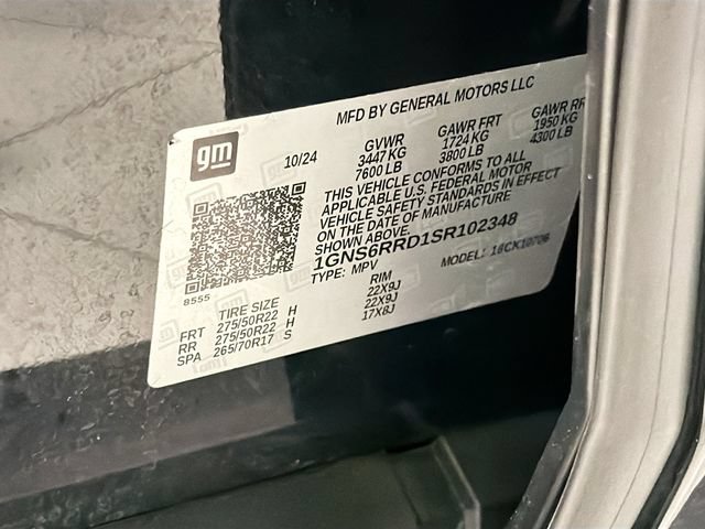 Used 2025 Chevrolet Tahoe RST w/ RST Capability Package AWD/4WD image 29