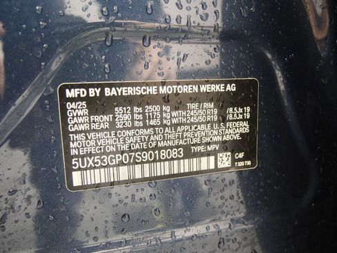 Certified 2025 BMW X3 xDrive30i image 23