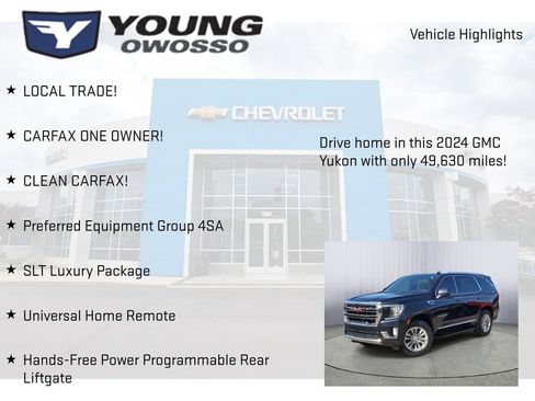 Certified 2024 GMC Yukon SLT w/ SLT Luxury Package image 8