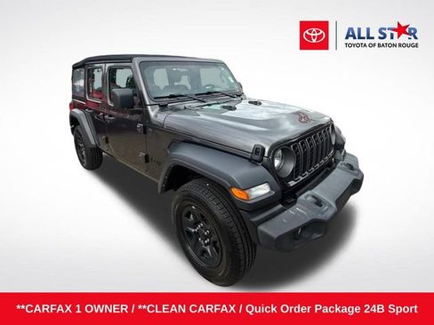 Used 2024 Jeep Wrangler Unlimited Sport AWD/4WD image 1
