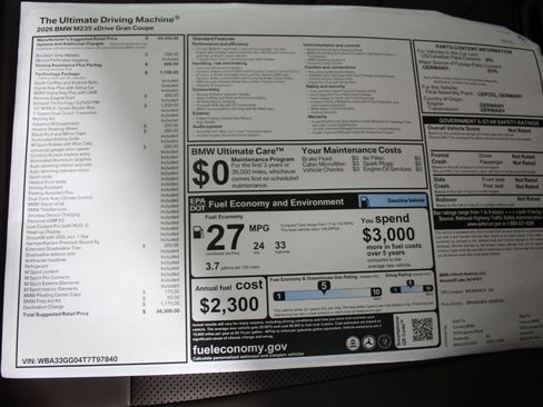 New 2026 BMW M235i xDrive w/ Technology Package AWD/4WD image 22