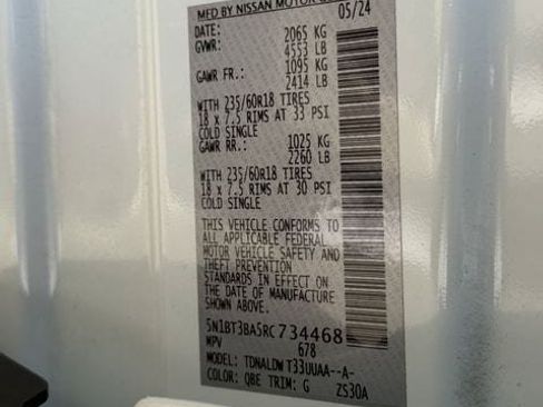 Used 2024 Nissan Rogue SV w/ SV Premium Package FWD image 34
