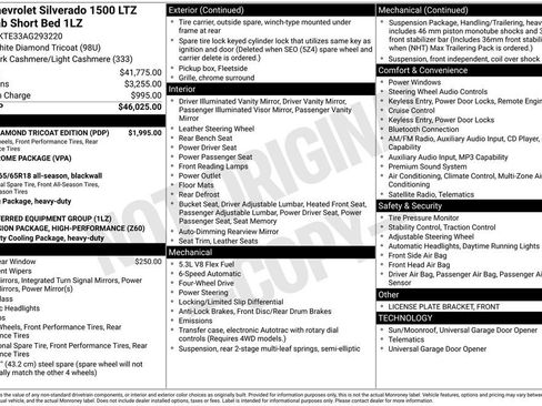 Used 2010 Chevrolet Silverado 1500 LTZ w/ White Diamond Tricoat Edition image 6