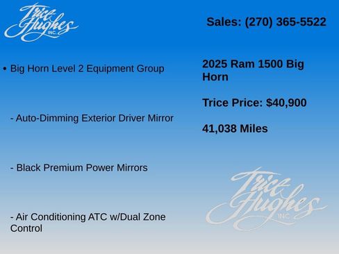 Used 2025 RAM 1500 Big Horn AWD/4WD image 5