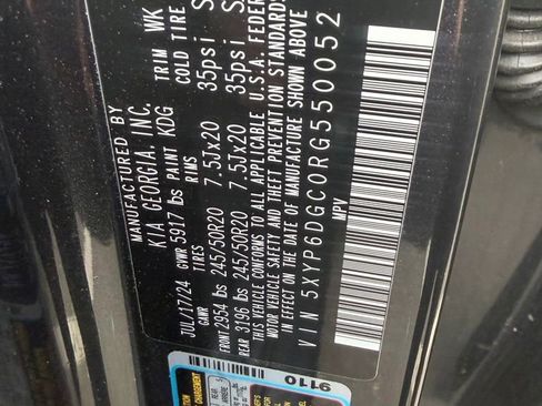 Used 2024 Kia Telluride S w/ S Sunroof Package AWD/4WD image 8