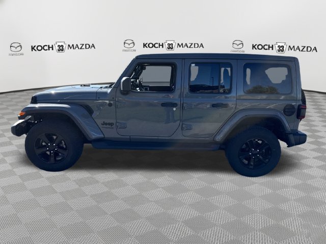 Used 2021 Jeep Wrangler Unlimited Sahara AWD/4WD image 4