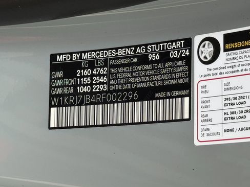 Used 2024 Mercedes-Benz AMG GT 63 image 45