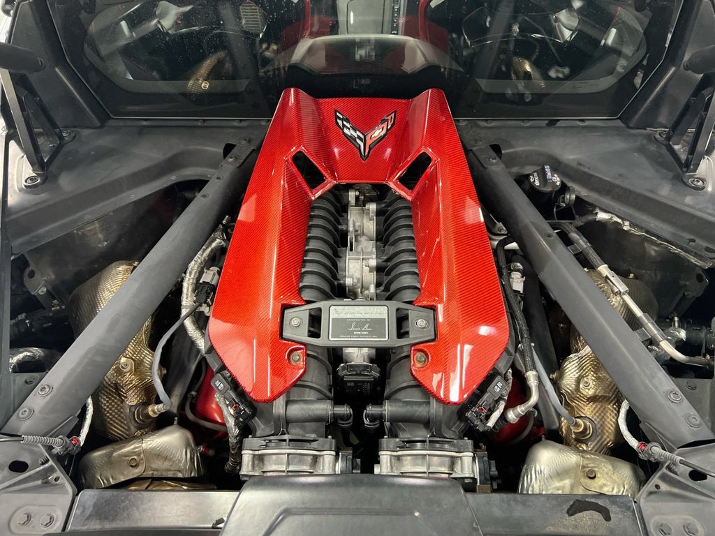 Used 2023 Chevrolet Corvette Z06 w/ Engine Appearance Package RWD image 24