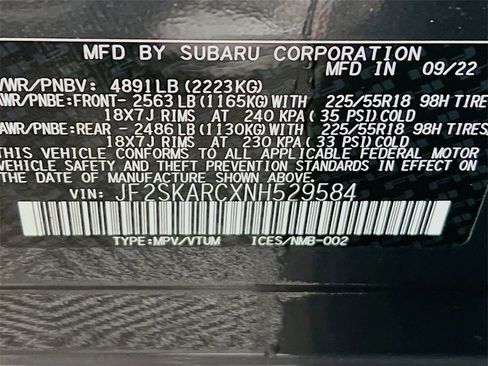 Used 2022 Subaru Forester Touring w/ Popular Package #2 image 33