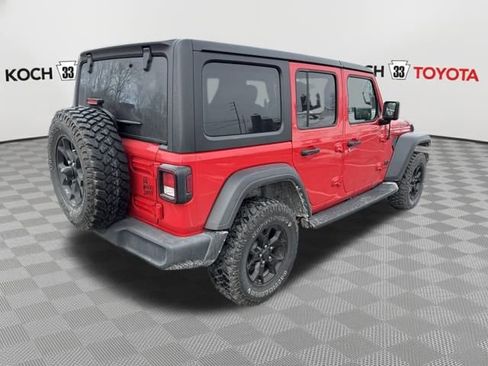 Used 2022 Jeep Wrangler Unlimited Willys image 7