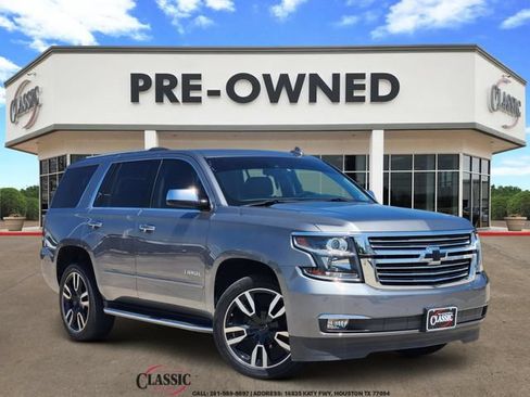Used 2020 Chevrolet Tahoe Premier w/ Premier 6.2L Value Package AWD/4WD image 1