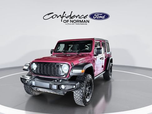 Used 2024 Jeep Wrangler Unlimited Sport AWD/4WD image 3