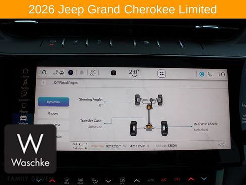 Used 2026 Jeep Grand Cherokee Limited w/ Trailer Tow Package AWD/4WD image 58