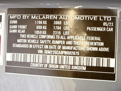 Used 2023 McLaren GT RWD image 31