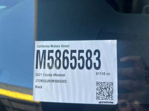 Used 2021 Toyota 4Runner SR5 AWD/4WD image 22