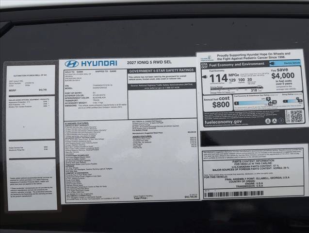 New 2027 Hyundai Ioniq 5 SEL RWD image 30