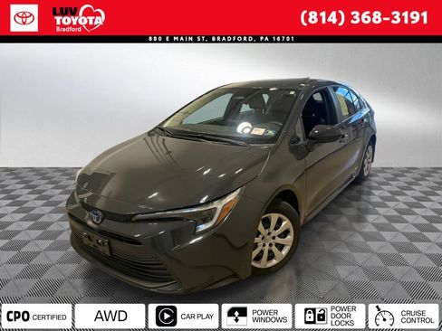 Certified 2024 Toyota Corolla LE AWD/4WD image 1