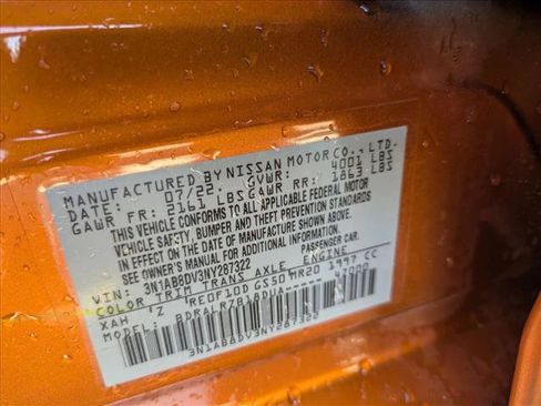 Used 2022 Nissan Sentra SR FWD image 15