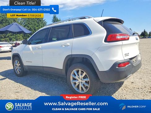 Used 2016 Jeep Cherokee Limited w/ Luxury Group AWD/4WD image 3