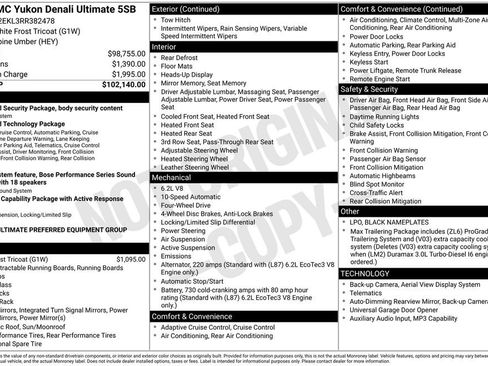 Used 2024 GMC Yukon Denali Ultimate image 12