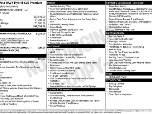 Used 2022 Toyota RAV4 XLE Premium image 9
