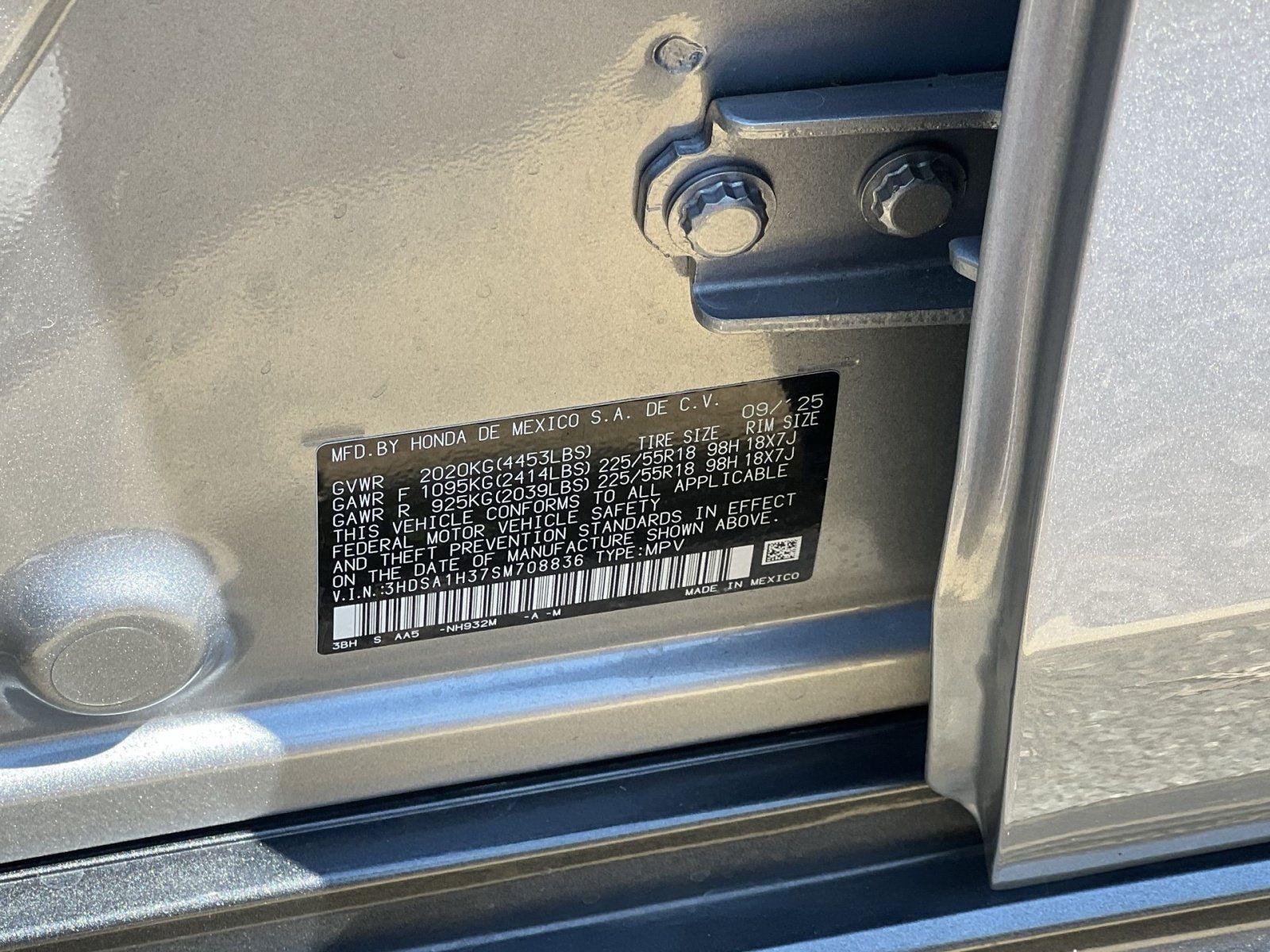 Certified 2025 Acura ADX FWD image 28