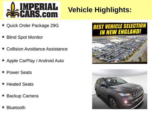 Used 2023 Jeep Compass Limited AWD/4WD image 3