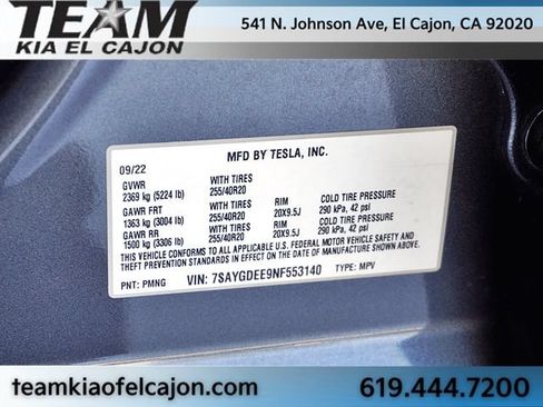 Used 2022 Tesla Model Y Long Range AWD/4WD image 41
