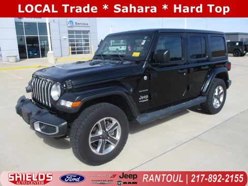 Used 2018 Jeep Wrangler Unlimited Sahara image 1