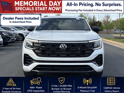 Certified 2025 Volkswagen Atlas Cross Sport SEL R-Line AWD/4WD image 8