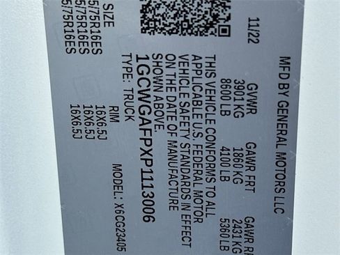 Certified 2023 Chevrolet Express 2500 w/ Driver Convenience Package image 28