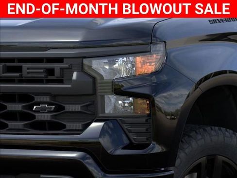 New 2026 Chevrolet Silverado 1500 Custom w/ Turbomax Blackout Package AWD/4WD image 10