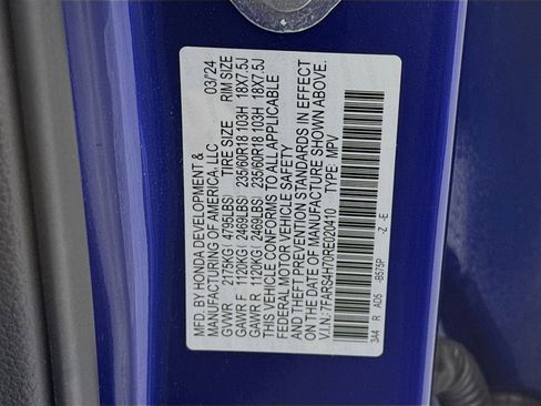 Certified 2024 Honda CR-V EX-L image 32