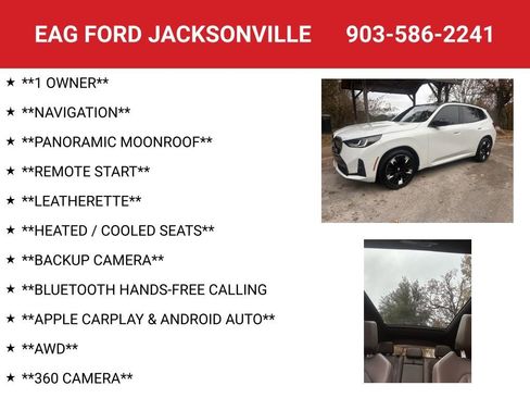 Used 2025 BMW X3 M50 w/ Premium Package image 4