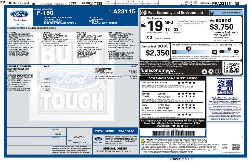 Certified 2023 Ford F150 XLT AWD/4WD image 25