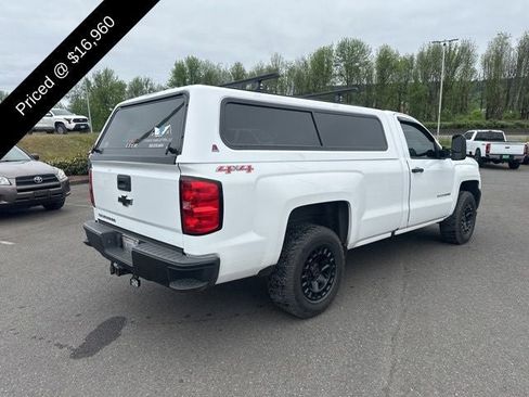 Used 2016 Chevrolet Silverado 1500 W/T w/ Trailering Package AWD/4WD image 3