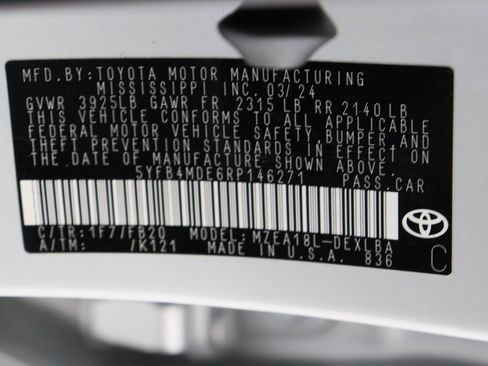 Certified 2024 Toyota Corolla LE image 37