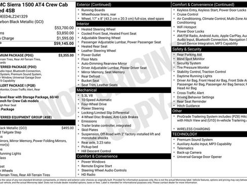 Used 2020 GMC Sierra 1500 AT4 w/ AT4 Premium Package image 2