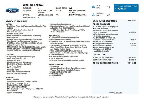 Used 2023 Ford F150 XLT image 43