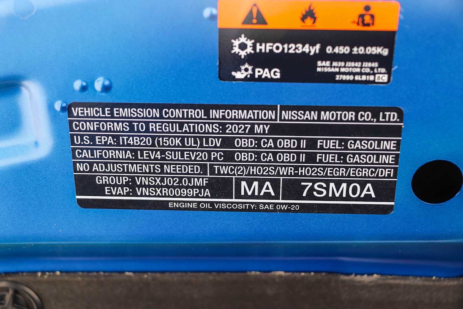 New 2027 Nissan Sentra SR w/ Floor Mat Package FWD image 15