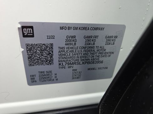 Certified 2023 Chevrolet TrailBlazer LT image 29