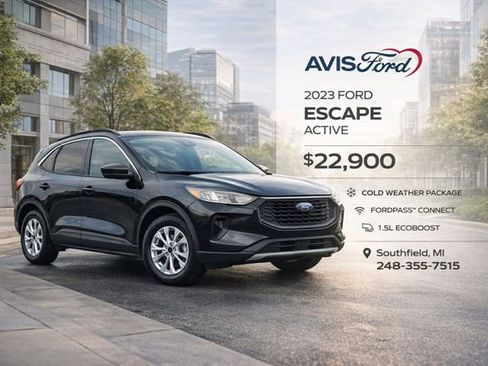 Used 2023 Ford Escape Active image 1