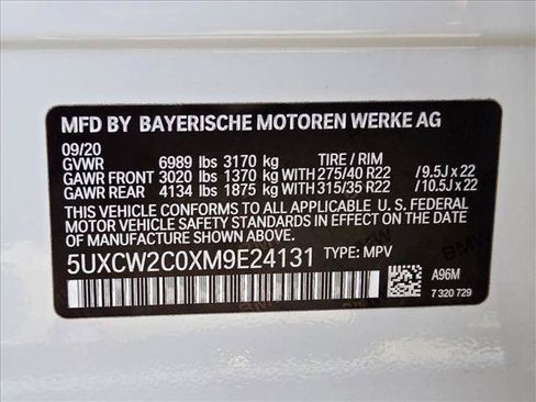 Used 2021 BMW X7 xDrive40i w/ Executive Package AWD/4WD image 26
